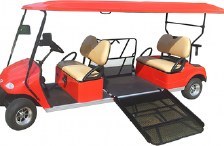 Eagle SC2068T — 4 seats wheelchair-accessible hydraulic ramp
