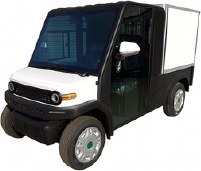 Lvtong SCS2DCH CARGO — 2 seats cargo box road-approved